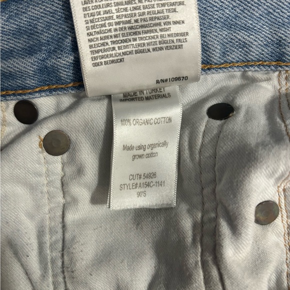 AGolde 90s Pinch waist size 24 - Picture 3 of 5